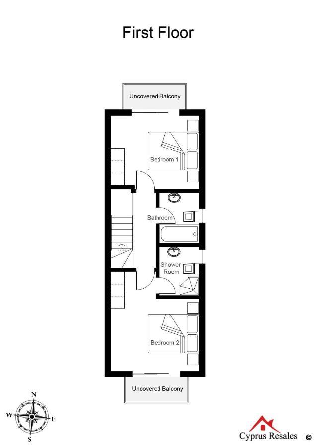 Iris Village 2 Bedroom / 2 Bathroom Townhouse Paphos