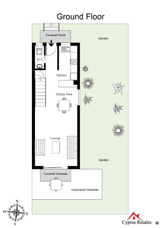Iris Village 2 Bedroom / 2 Bathroom Townhouse Paphos